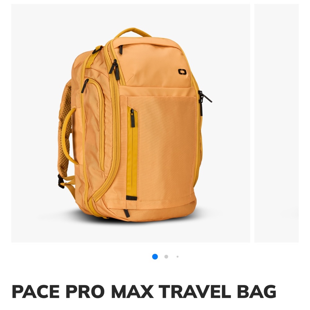 Ogio Pro Max Orange Travel Bag